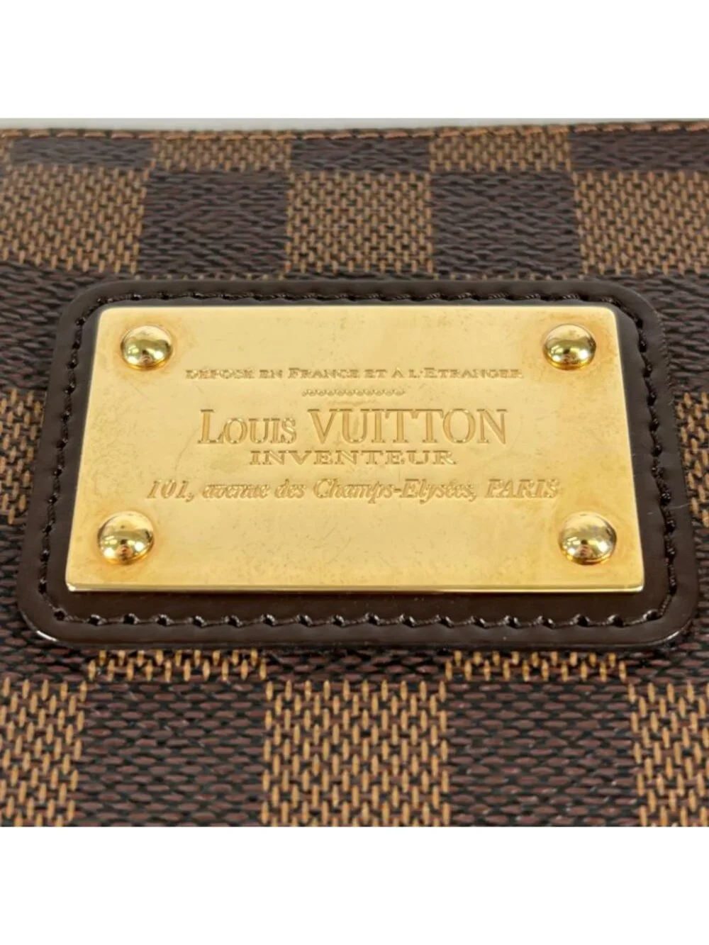 Louis Vuitton Pouch Damier Canvas Brown